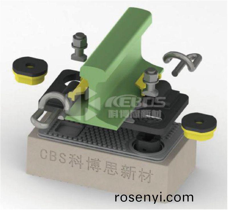 預埋式雙層非線性減振(zhen)釦件